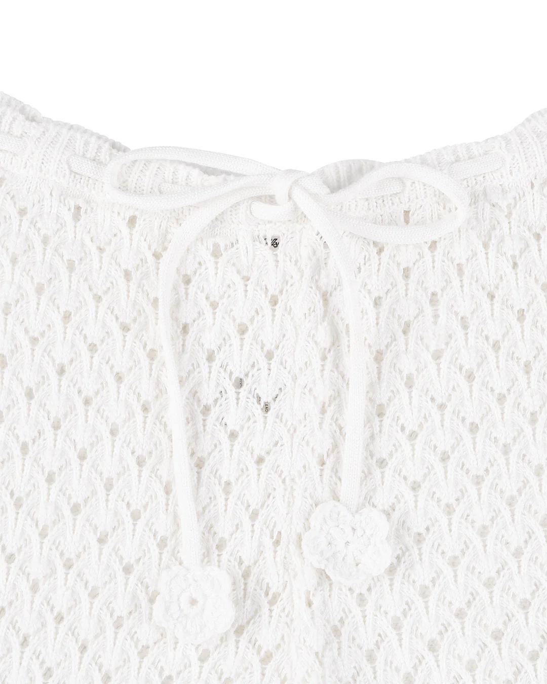 Daisychain Knit Pants - White - Image 7