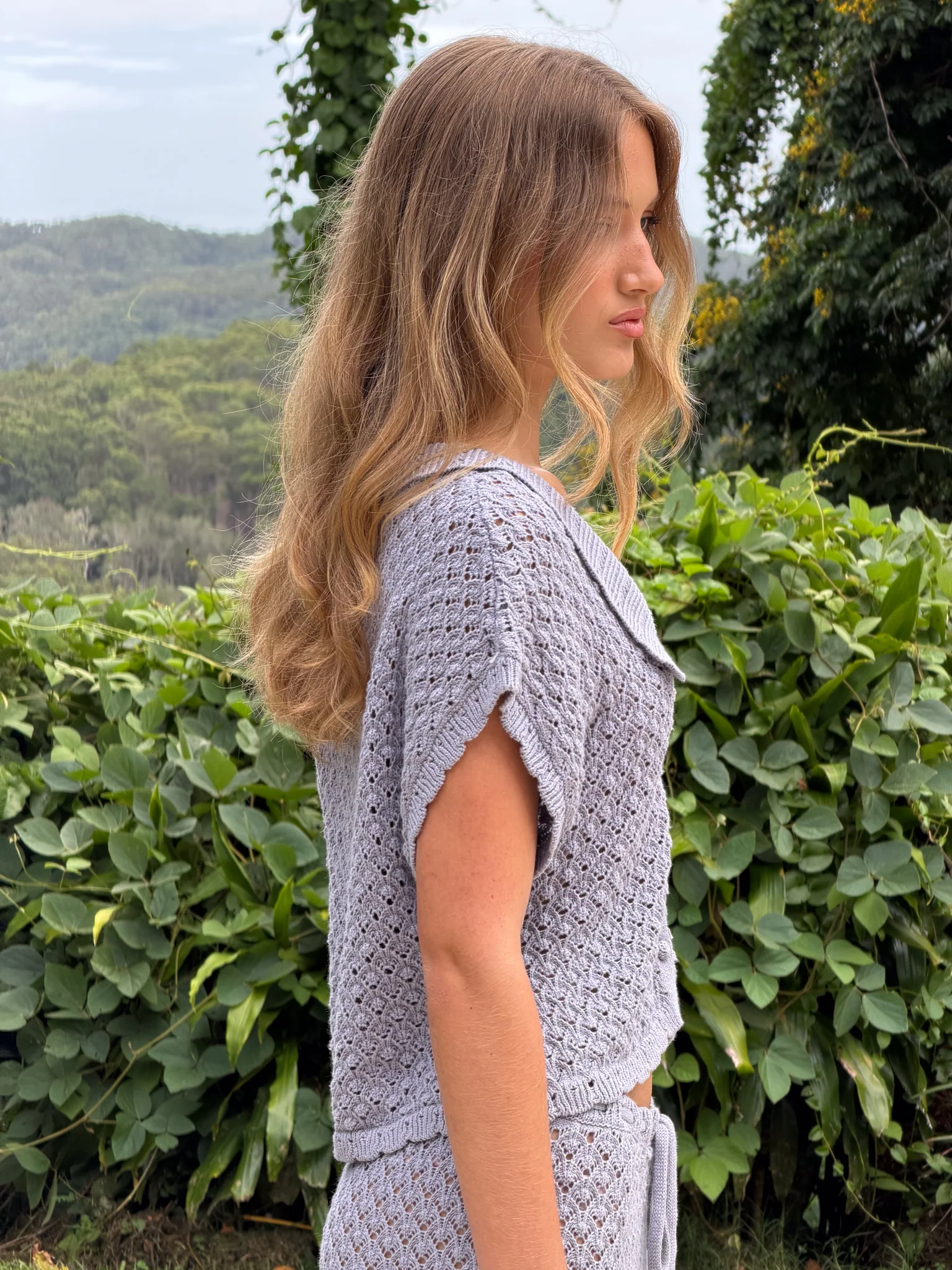 Daisychain Knit Top - Wisteria - Image 5