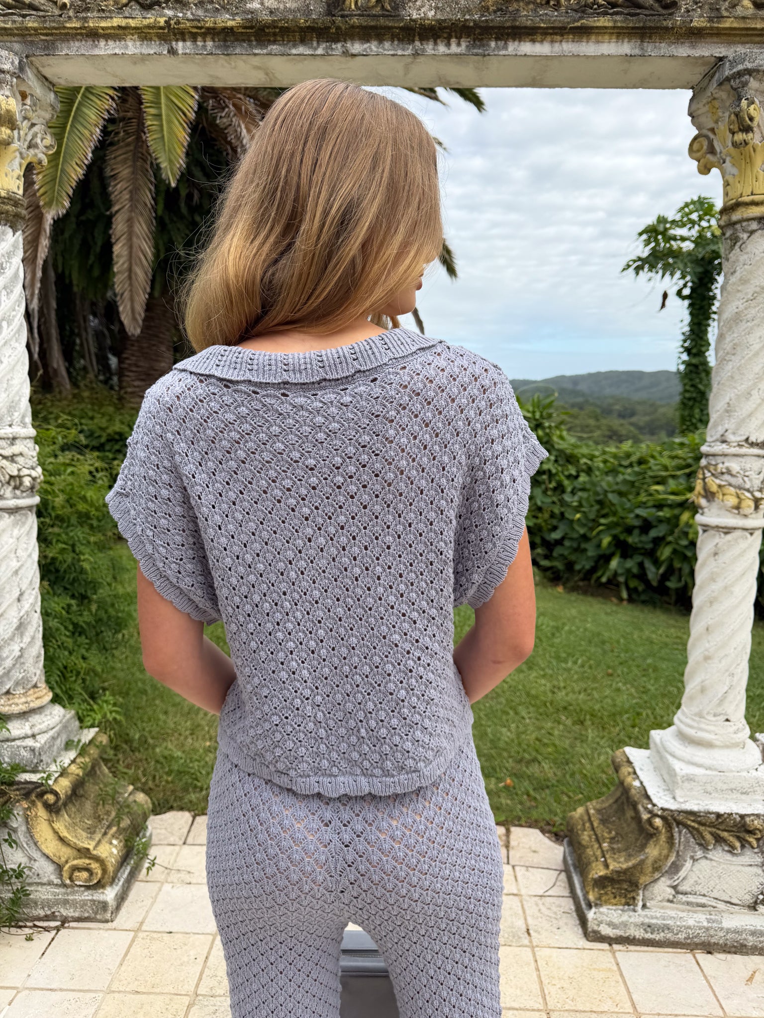 Daisychain Knit Top - Wisteria - Image 7