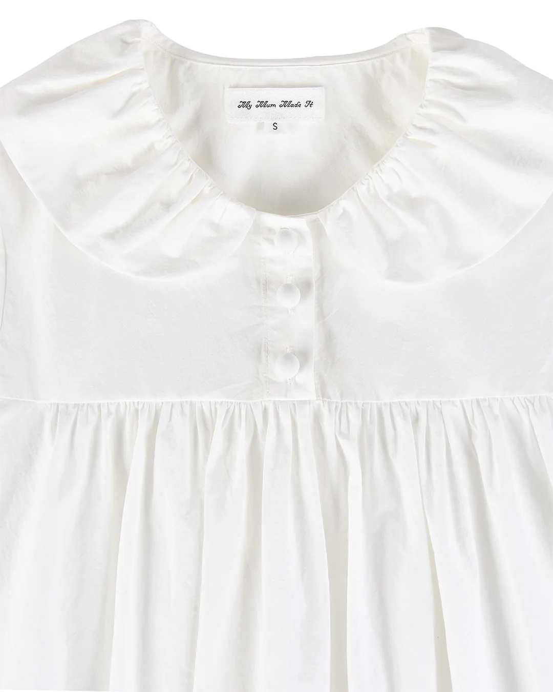 Esme Shift Dress - White - Image 8