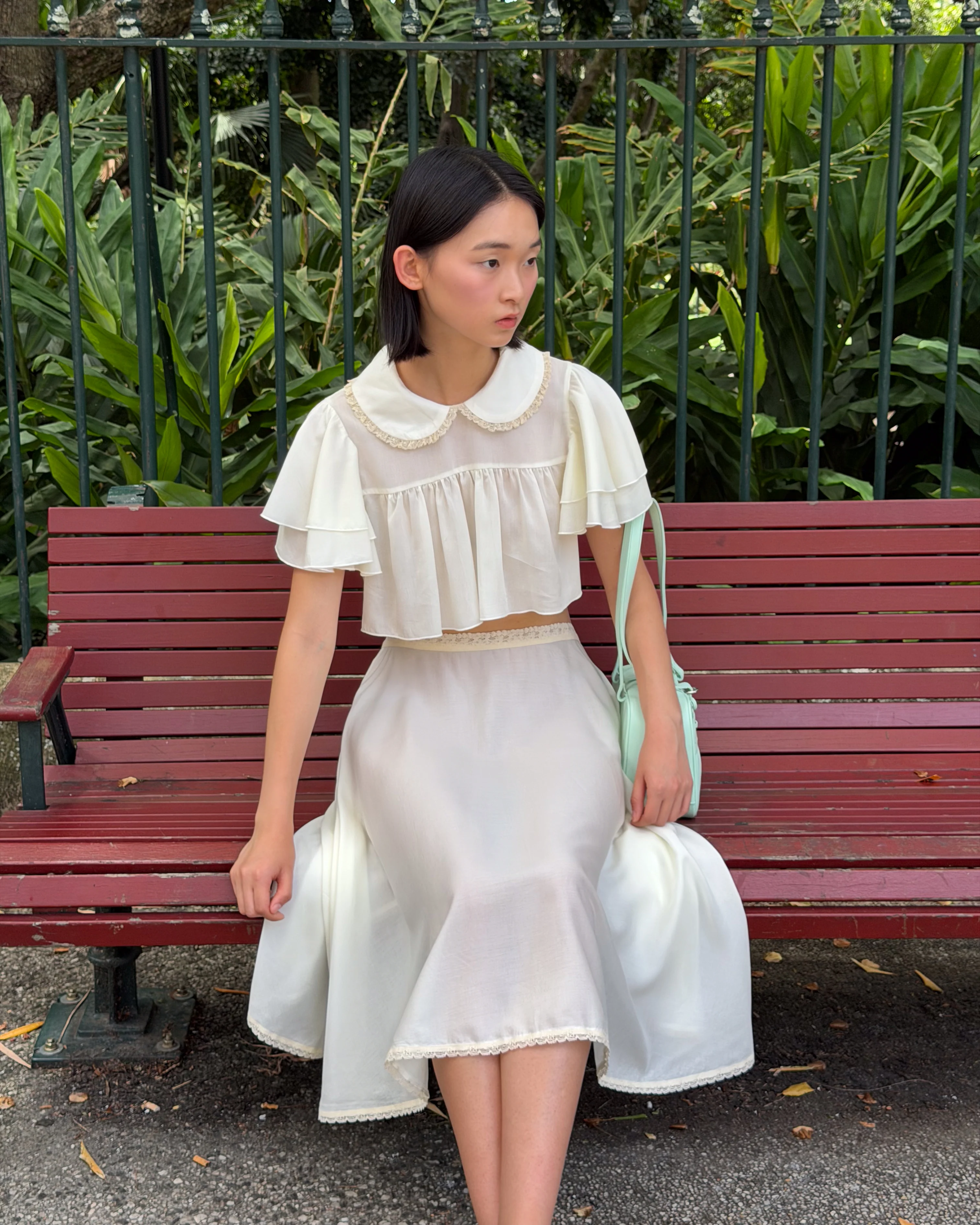 Heir Blouse - Vintage White - Image 4