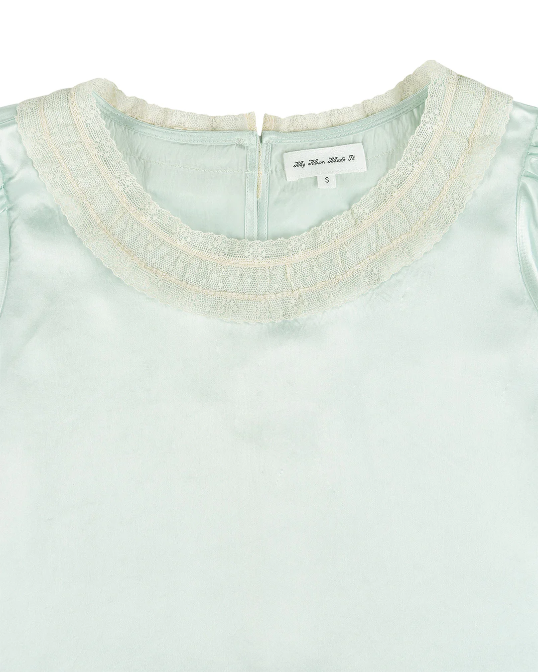 Lace-Trim Daydream Dress - Mint - Image 8