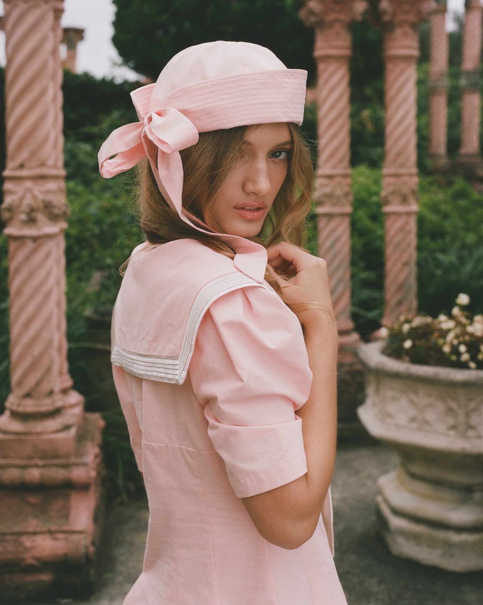Marina Mini Dress - Electra Blush - Image 8