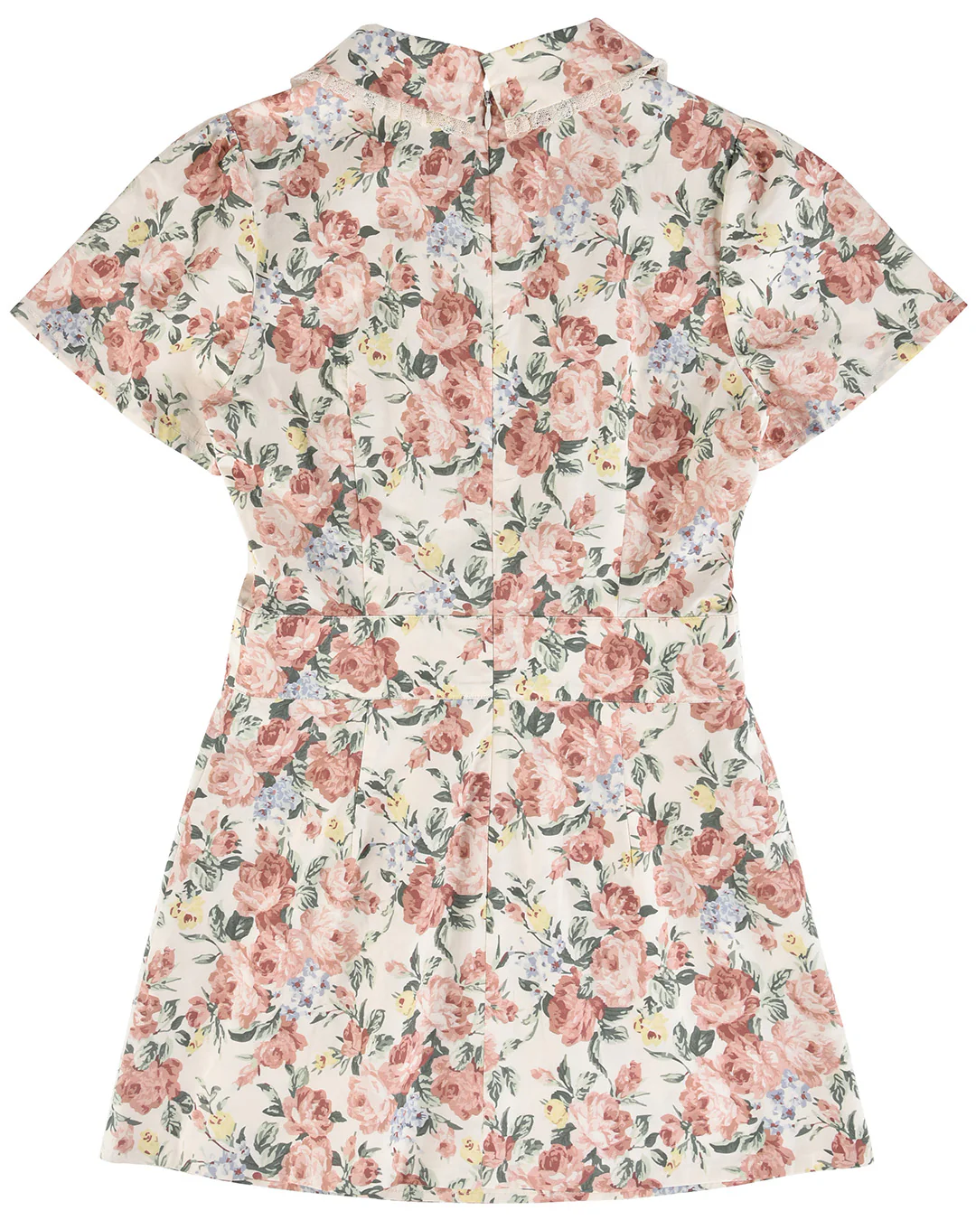 Petalle Collar Mini Dress - Secret Garden - Image 10