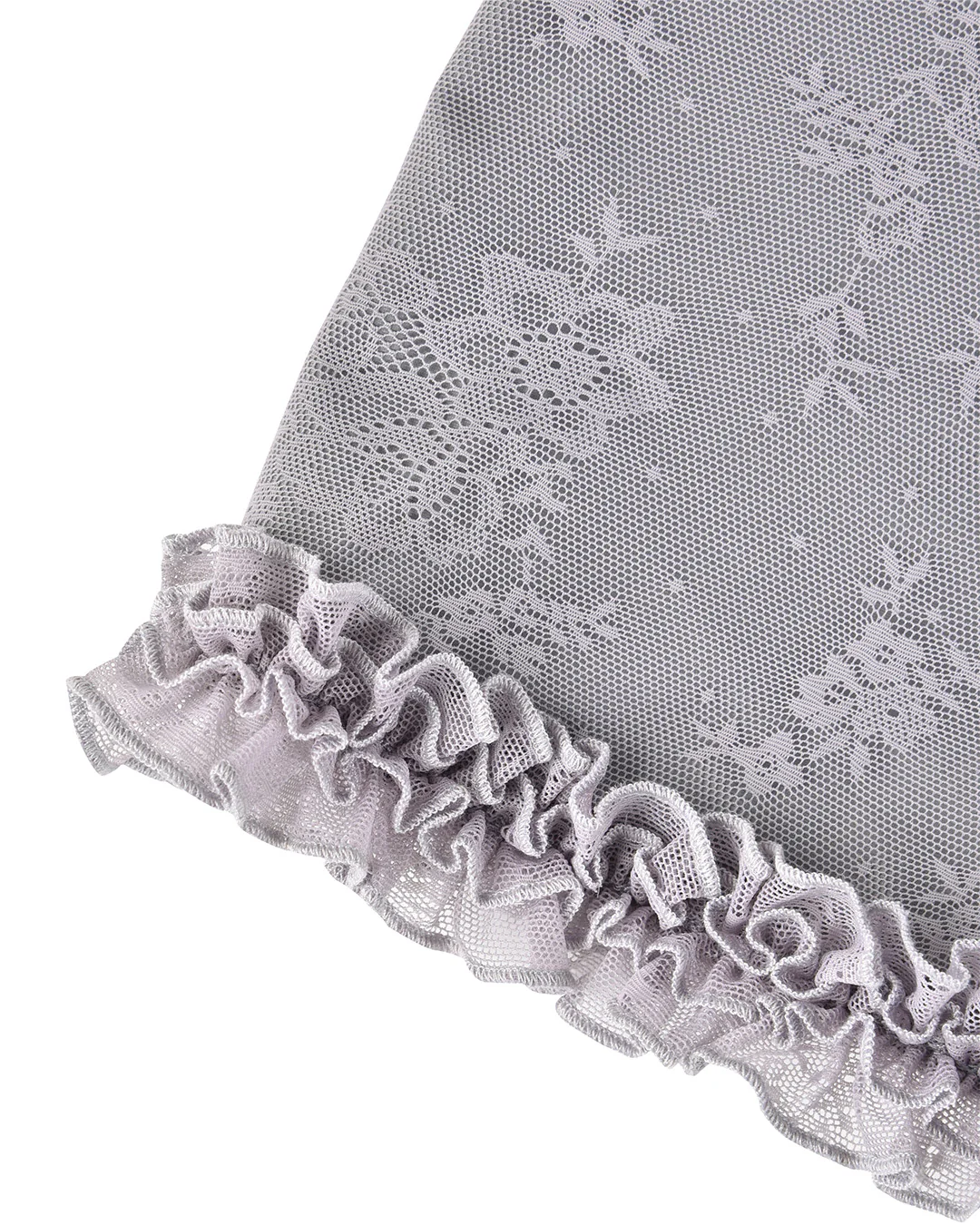 Ruffled Micro Shorts - Wisteria - Image 7