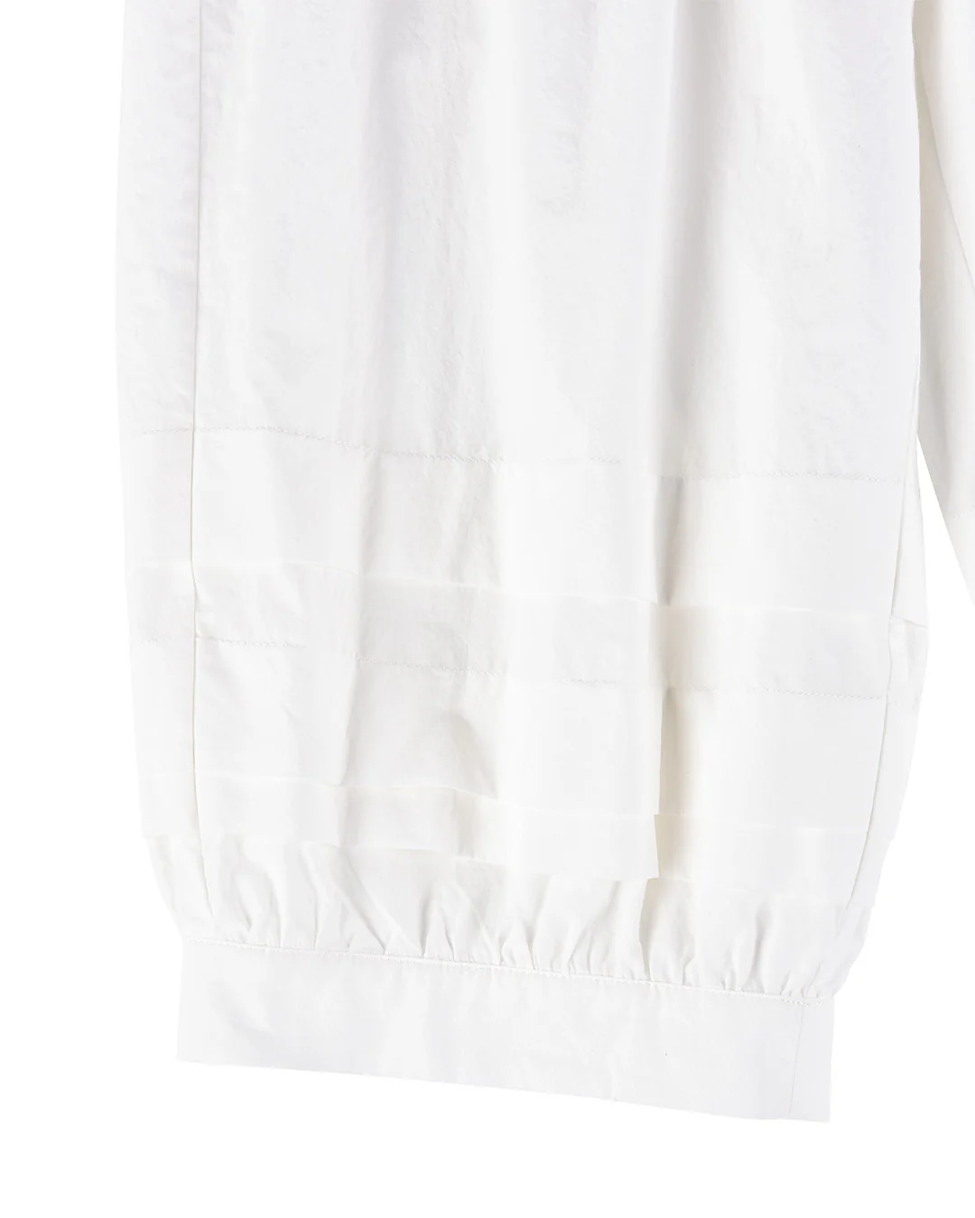 Sail Pleat Pants - White - Image 9