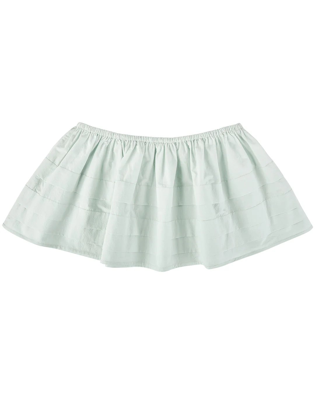 Tiered Pleat Mini Skirt - Mint - Image 8